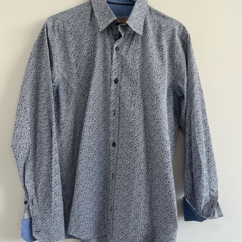 Enzo Tovar Men’s Cotton Dress Shirt